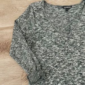 Express - Grey Sweater Dress